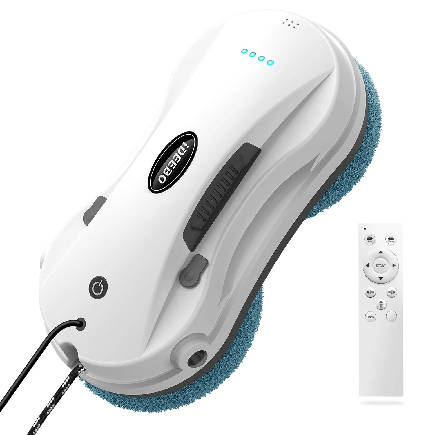 Робот для миття вікон iDEEBO з автоматичним розпилювачем води, інтелектуальною навігацією, електричний робот для миття вікон для внутрішніх і зовнішніх вікон, скла, плитки, фото №1 Робот для миття вікон iDEEBO з автоматичним розпилювачем води, інтелектуальною навігацією, електричний робот для миття вікон для внутрішніх і зовнішніх вікон, скла, плитки, фото №1