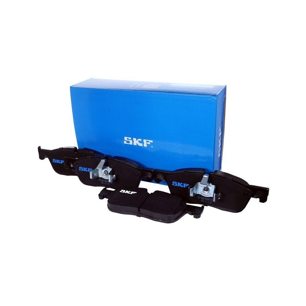 Комплект тормозных колодок, дисковые SKF VKBP 80979 для JAGUAR LAND ROVER, передний мост, фото №1