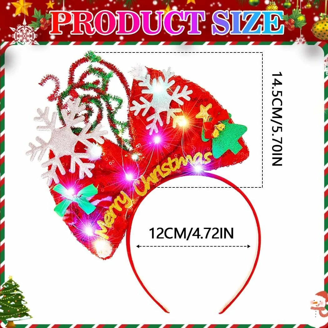 Обруч для волосся Святковий бант Zoestar, фото №6