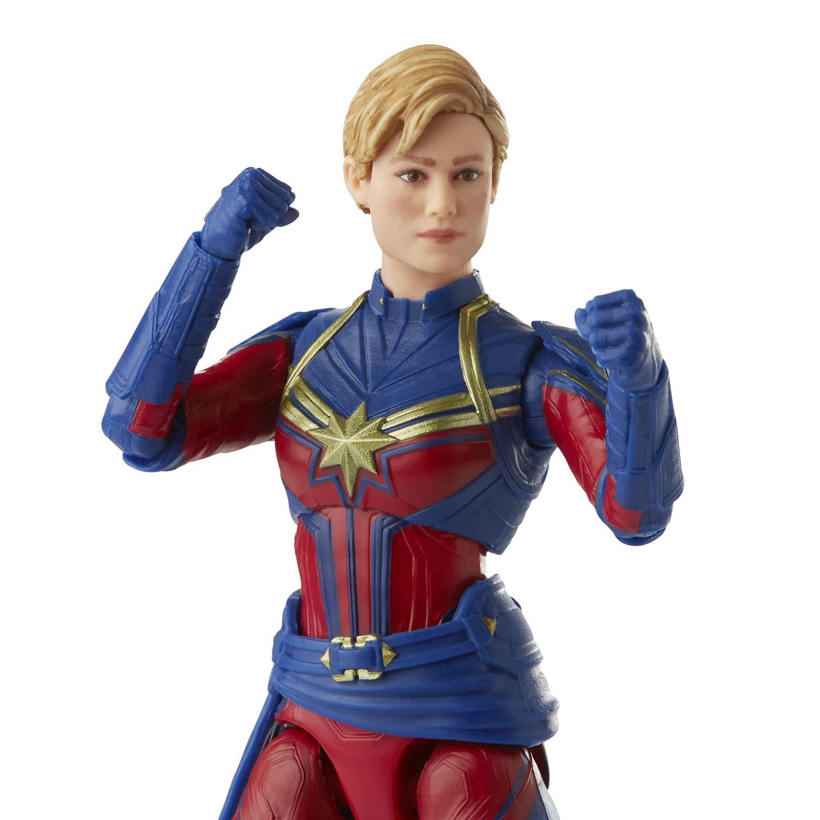 Фигурки Marvel Капитан Марвел и Спасательная Броня Hasbro Legends Series 15 см, Infinity Saga, с 12 аксессуарами, F0190, разноцветные, фото №17