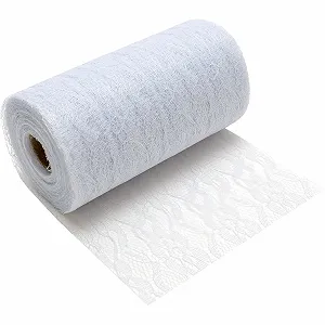 Купити Ранер для столу 100%Mosel Lace мереживний 15 см х 25 м білий - Фото 1 Ранер для столу 100%Mosel Lace мереживний 15 см х 25 м білий - Фото 1