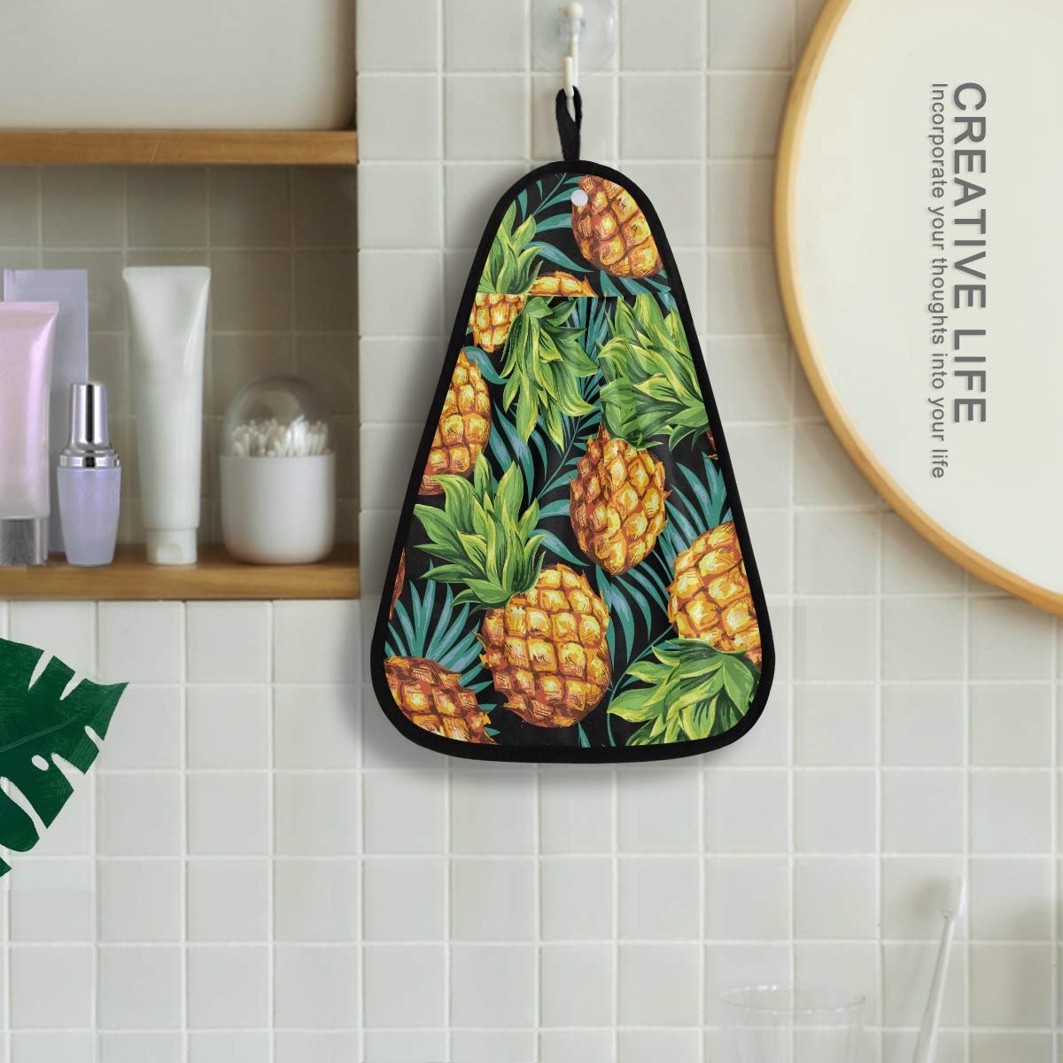 Рушник Gold Pineapple поглинаючий швидкосохнучий для кухні, фото №4