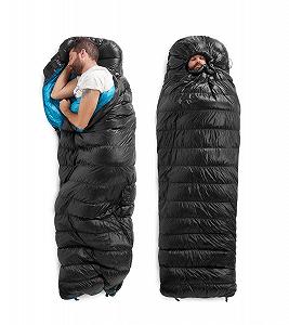 Спальний мішок MYVVKIA Adult Lightweight Warm Washable Ultralight Winter Goose Down Hiking Sleeping Bag Waterproof synthetic.ua - Фото 1