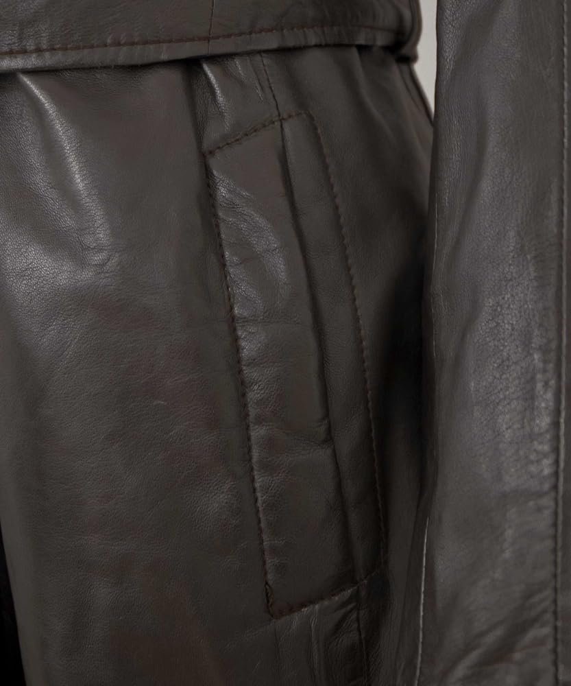 Кожаное пальто Jilani Lamb Nappa, фото №4 Кожаное пальто Jilani Lamb Nappa, фото №4