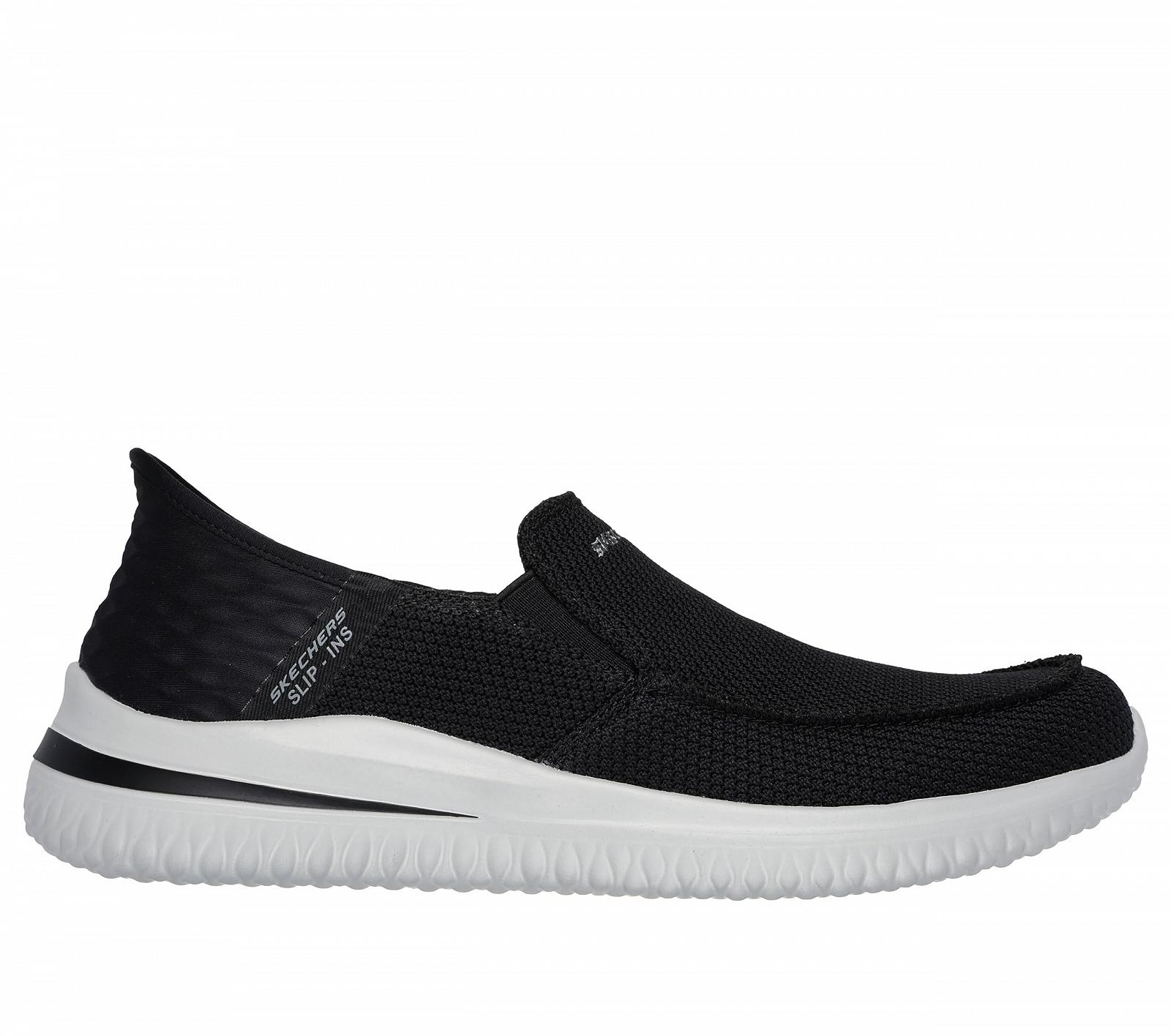 Слипоны Skechers Delson 3.0 Cabrino Мужские, фото №2