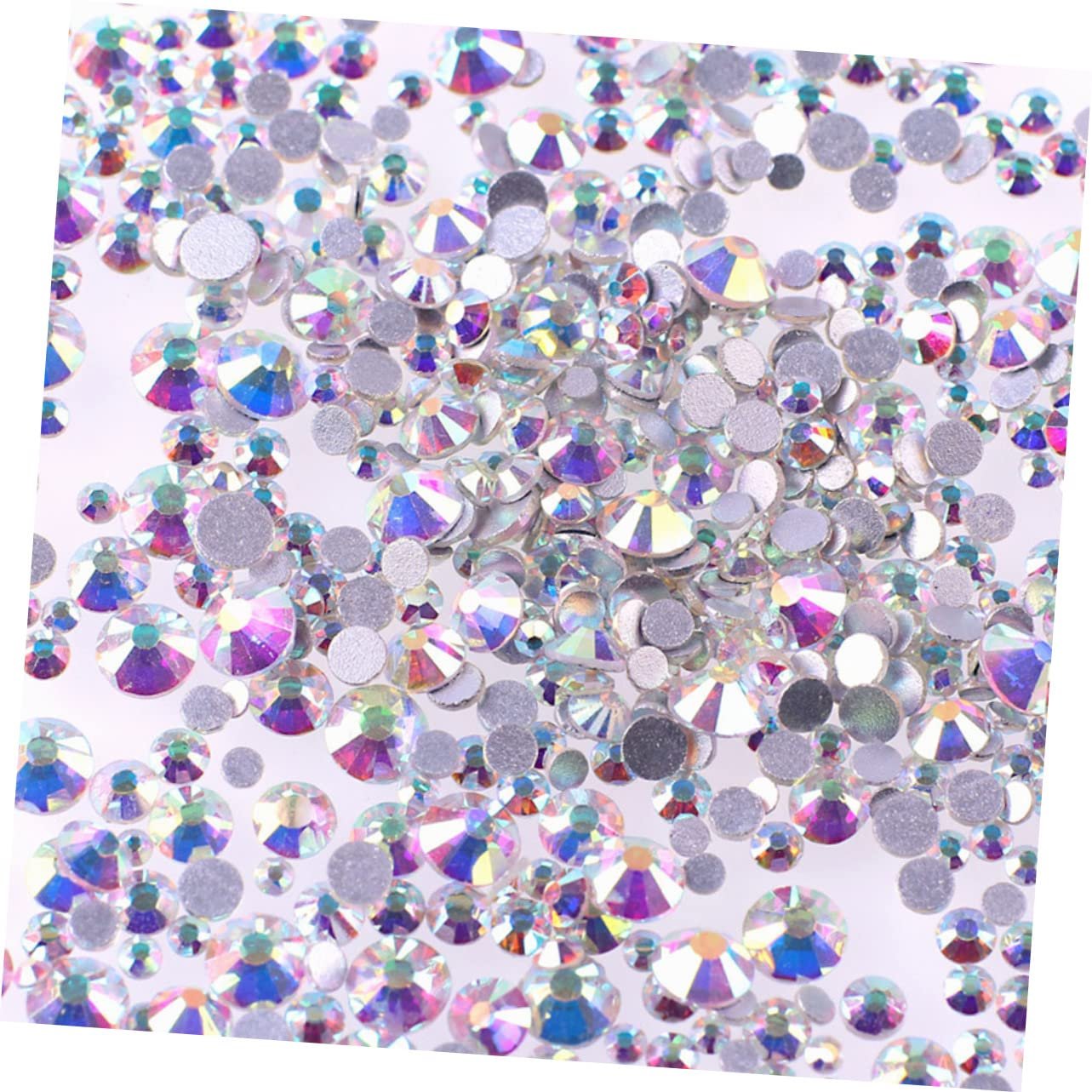 Стразы для ногтей FOMIYES Кристалл AB Стразы 4320 штук, фото №4