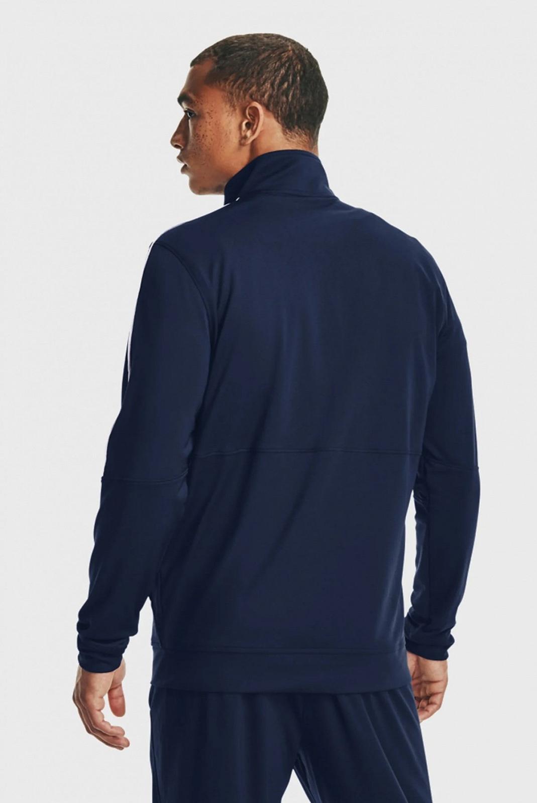 Джемпер UA PIQUE TRACK JACKET 1366202-408 Under Armour Темно-синій S, фото №2