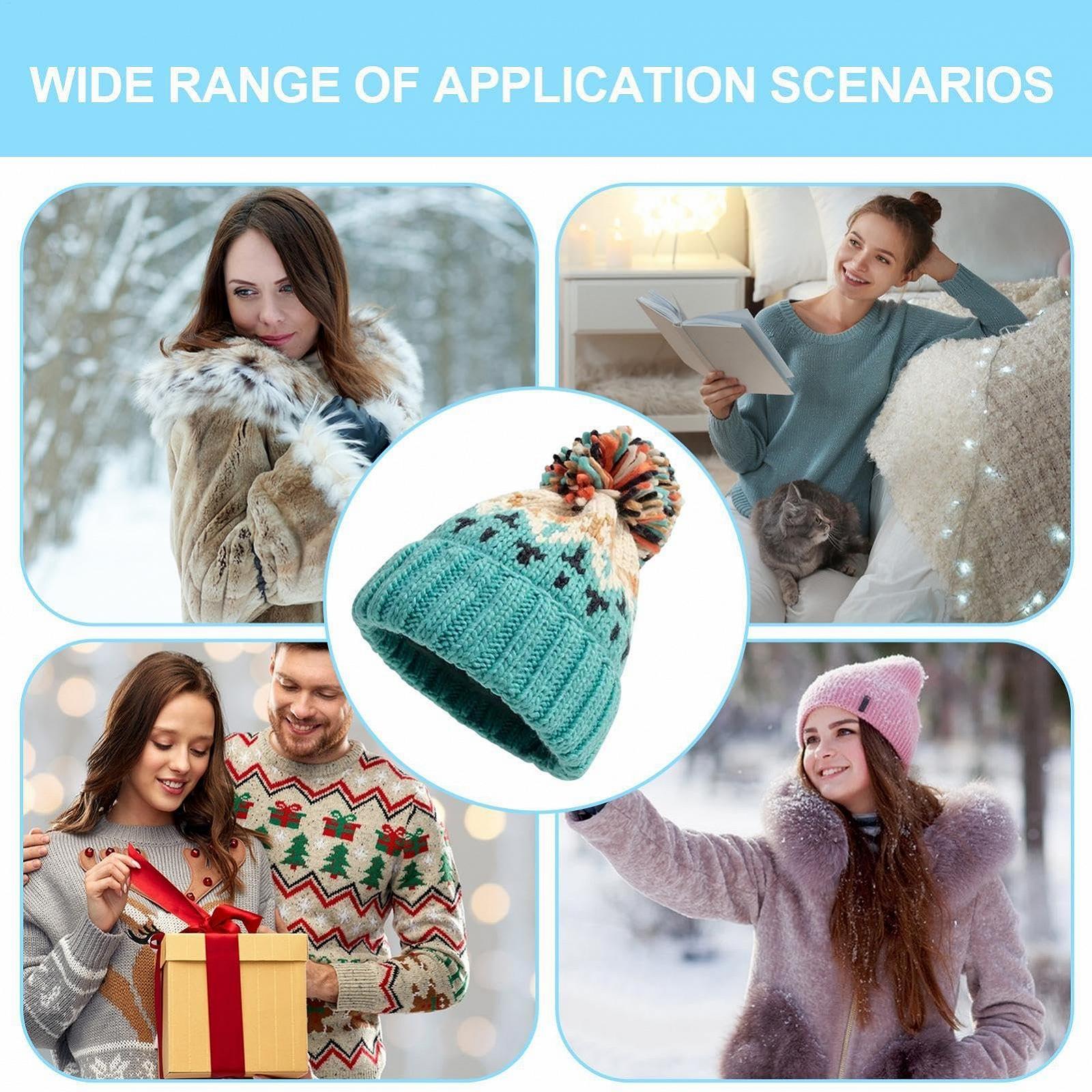 Шапка-бини с помпоном, фото №4