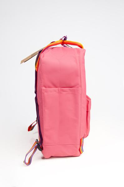 Рюкзак Fjallraven Kanken Розовый цветная ручка, фото №1