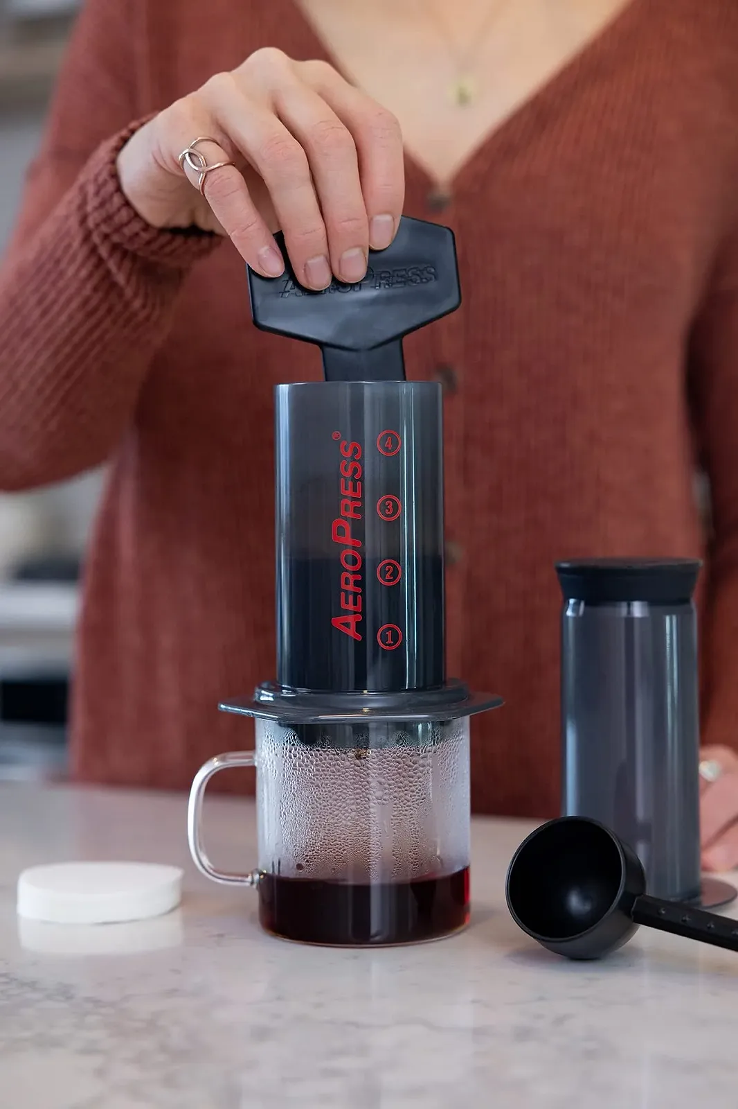 Кофеварка Aeropress Original New 85 85R11 2023, фото №6