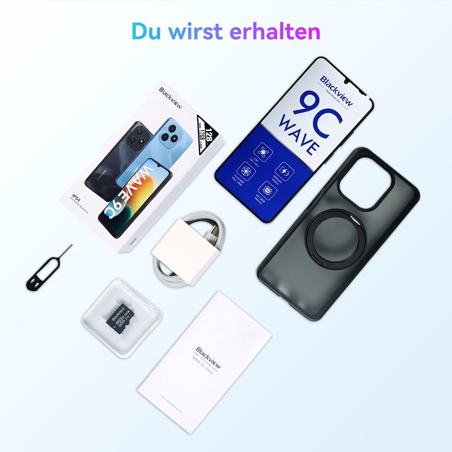 Смартфон Blackview Wave 9C 12/64 ГБ 6.56" 5000 мАч IP54 13 Мп Android 15 4G Dual SIM, фото №9 Смартфон Blackview Wave 9C 12/64 ГБ 6.56" 5000 мАч IP54 13 Мп Android 15 4G Dual SIM, фото №9