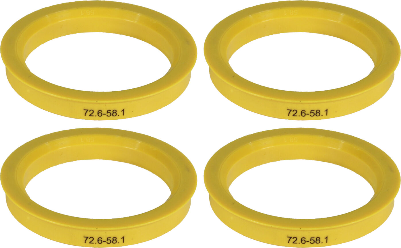 Кільця центрувальні для колісних дисків 72.6-58.1 Walline термопластик WL, фото №1 Кільця центрувальні для колісних дисків 72.6-58.1 Walline термопластик WL, фото №1