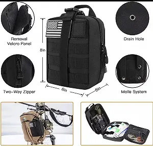 Набір для виживання Emergency Allprepare 21-в-1 з аптечкою першої допомоги synthetic.ua - Фото 1