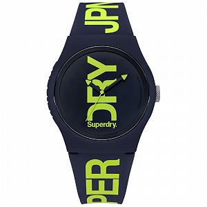 Чоловічий аналоговий кварцовий годинник Superdry SYG189UN з силіконовим ремінцем - Фото 1