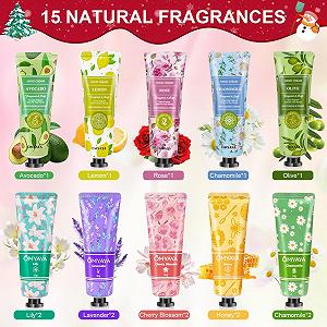 Набор мини-кремов для рук KIYTARBOO 15 штук Ароматы в ассортименте synthetic.ua - Фото 1