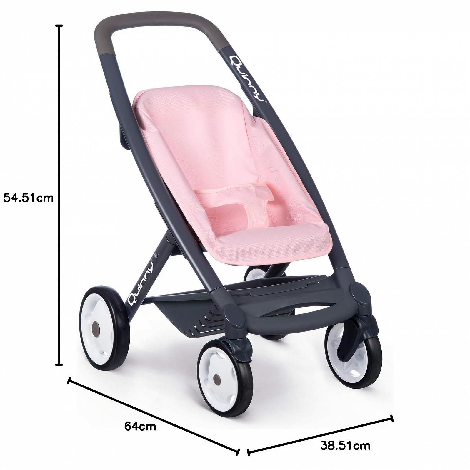 Коляска Smoby Maxi Cosi 3-в-1 Розовая - для кукол до 42 см, фото №5