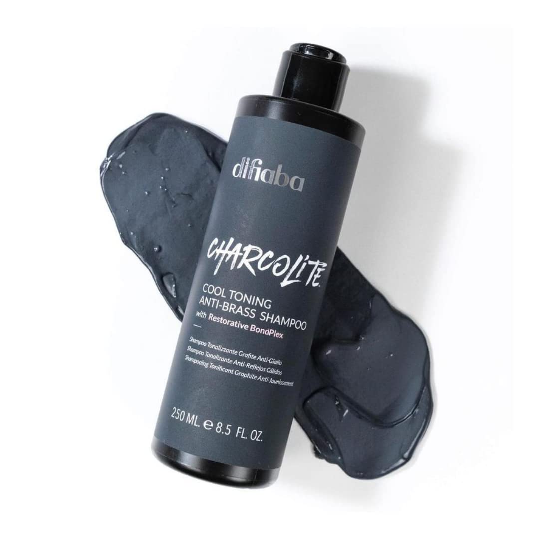 Шампунь Difiaba Charcolite Anti Brass 250 мл, фото №5