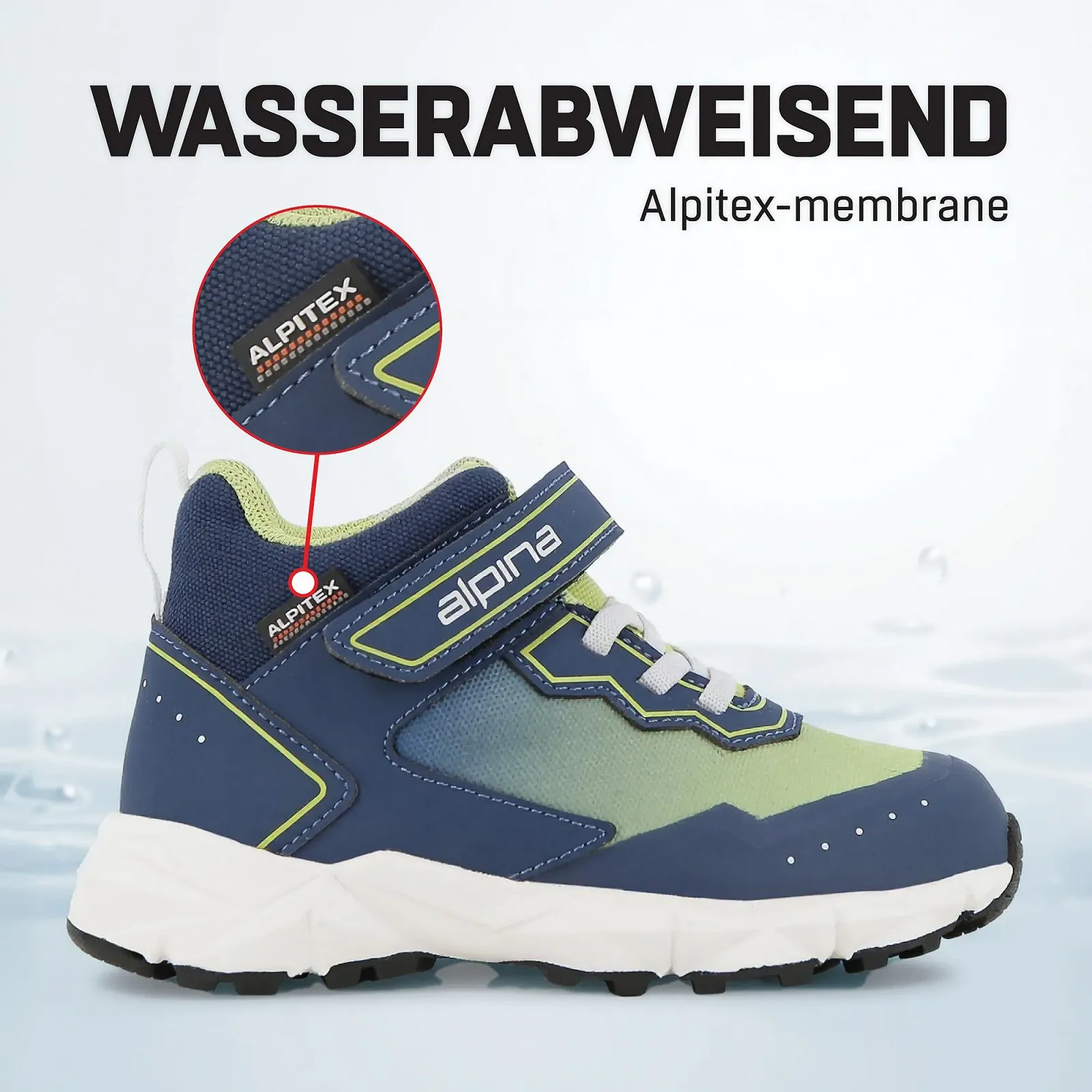 Ботинки для трекинга Alpina Breeze Jr Mid Детские, фото №4