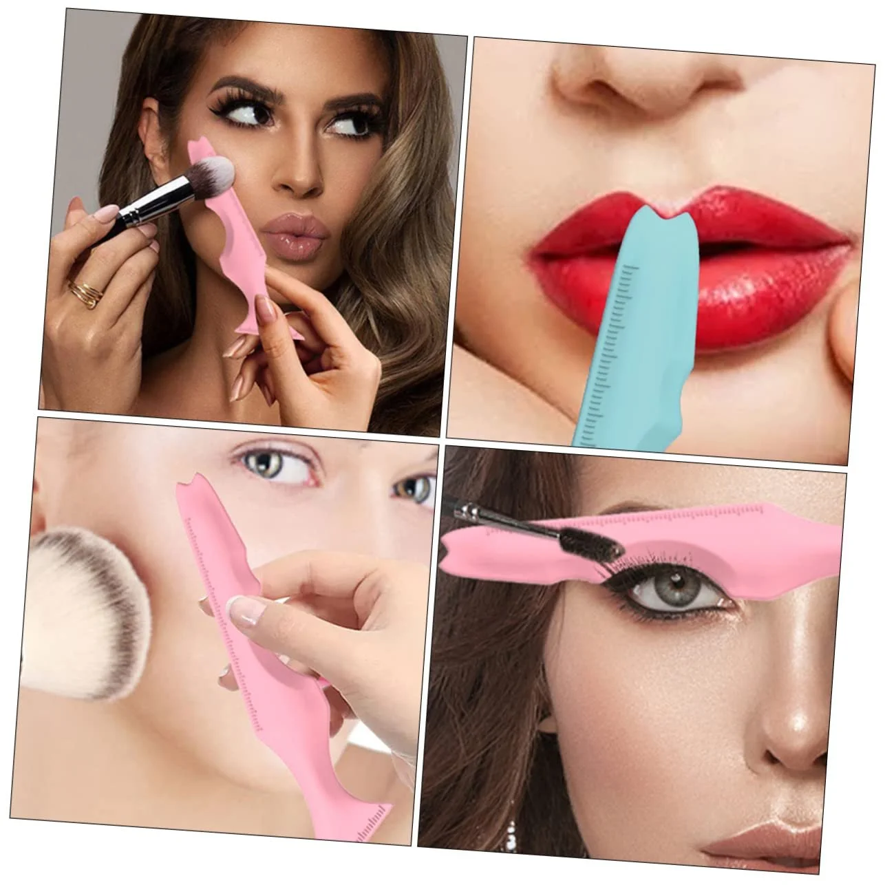 Трафарет для макіяжу MAGICLULU Силіконовий Кутовий, фото №3 Трафарет для макіяжу MAGICLULU Силіконовий Кутовий, фото №3