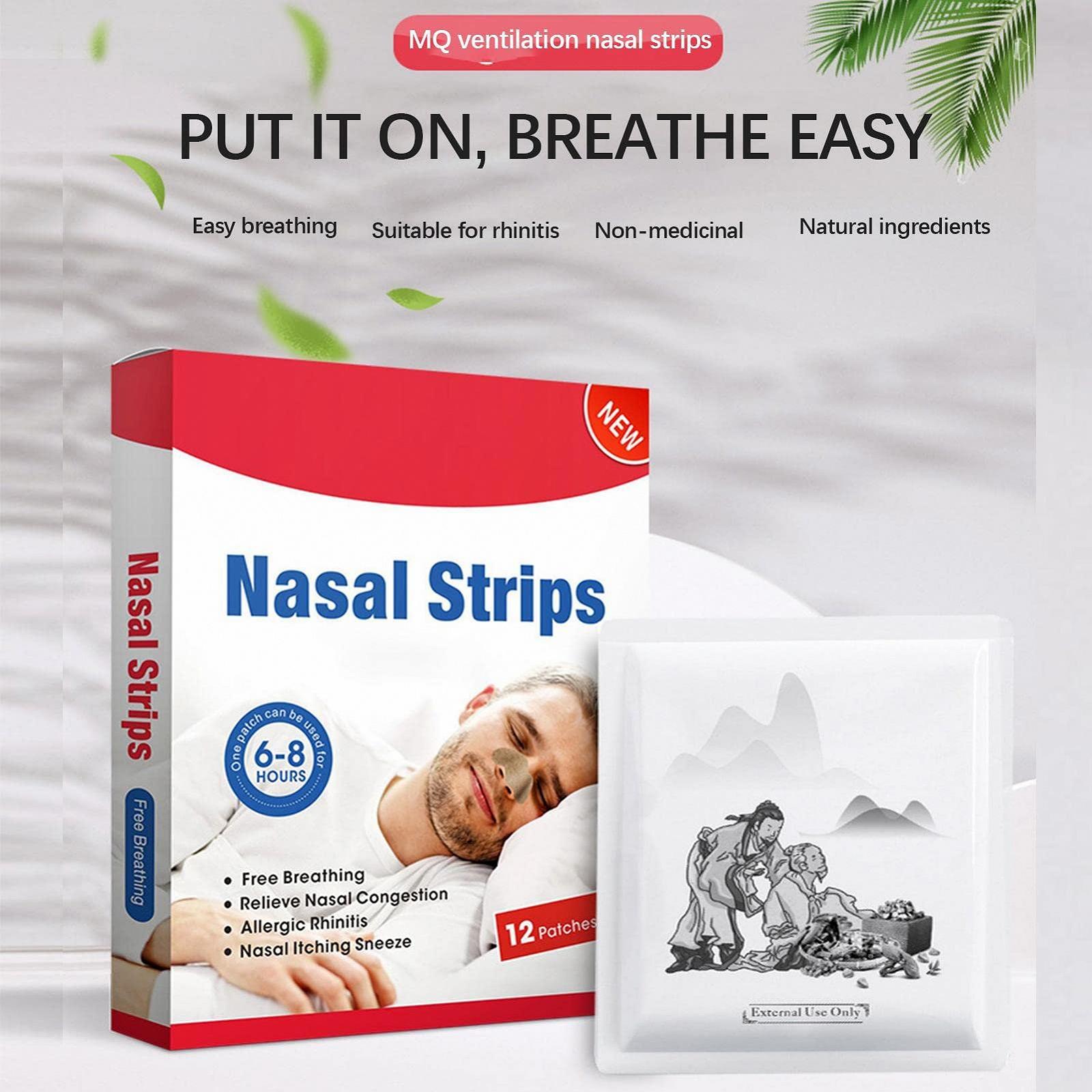 Смужки для носа для дихання 12 шт. Покращують сон, зменшують хропіння, полегшують закладеність носа, фото №9 Смужки для носа для дихання 12 шт. Покращують сон, зменшують хропіння, полегшують закладеність носа, фото №9