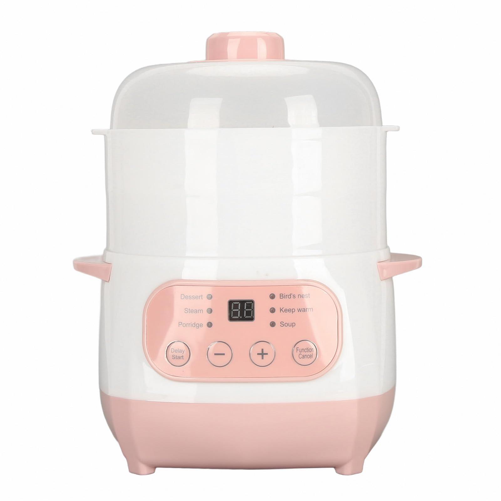 Електрична Мультиварка Smart Twin 1L Керамічна рожева, фото №1