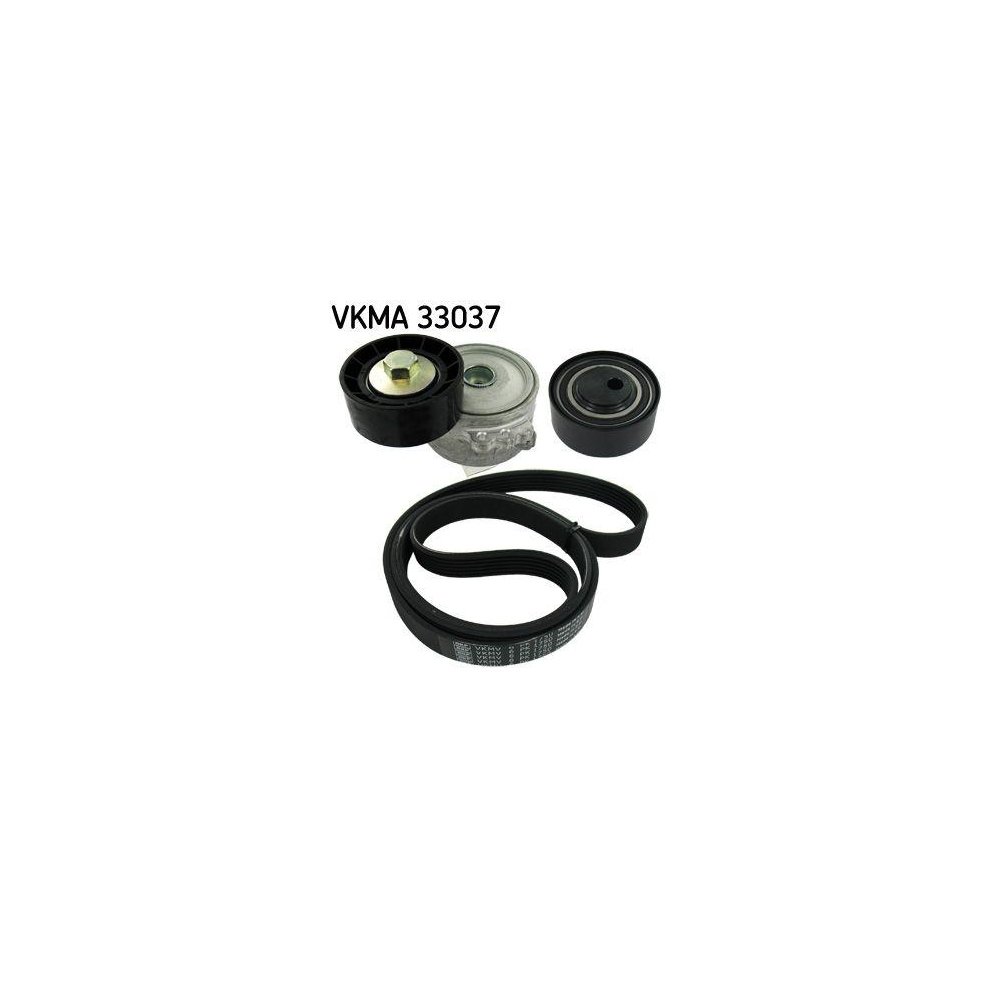 Комплект поликлинового ремня SKF VKMA 33037 для ALFA ROMEO AUDI CITROËN FIAT FORD LANCIA, фото №1