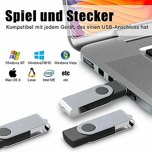 USB-накопичувач EASTBULL 1 GB 10 шт. USB 2.0 поворотний Чорний ціна на synthetic.ua - Фото 1 USB-накопичувач EASTBULL 1 GB 10 шт. USB 2.0 поворотний Чорний synthetic.ua - Фото 1