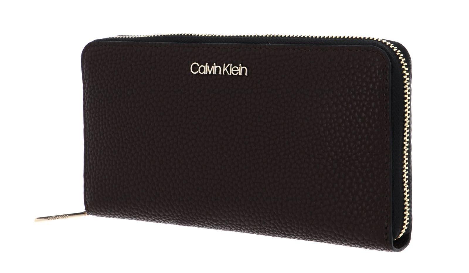 Гаманець Calvin Klein Zip Around Slate Brown Коричневий, фото №1