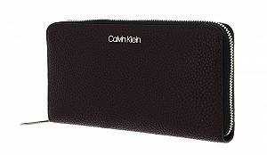 Гаманець Calvin Klein Zip Around Slate Brown Коричневий - Фото 1