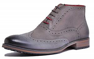 Челсі Justin Reece Rugged Brogue, сірий - Фото 1