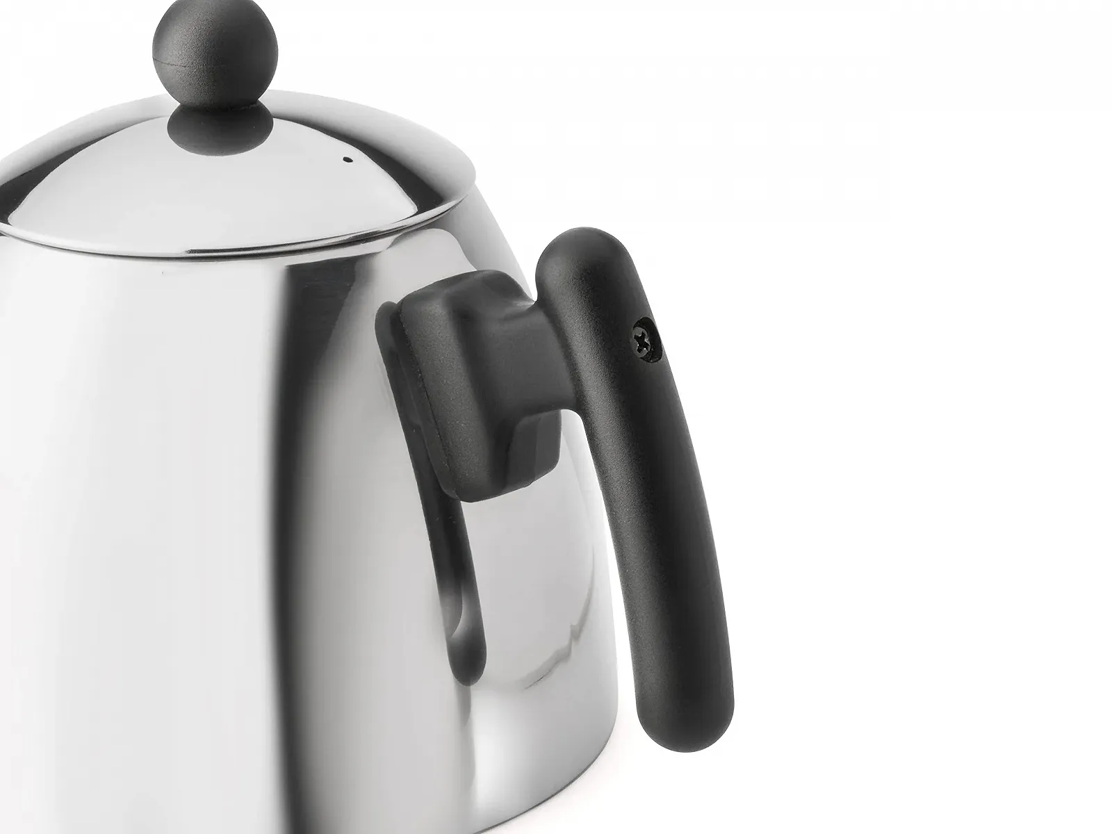 Чайник-заварник Bredemeijer Classic Двостінний з нержавіючої сталі 1.2 літра Чорна ручка, фото №6