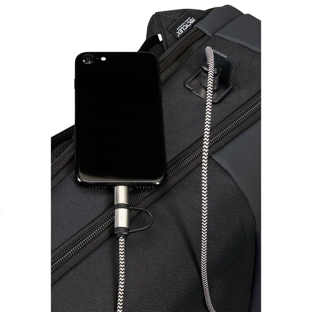 Рюкзак для ноутбука Samsonite Stackd Biz 15.6 дюйма 44 см 16.5 л Чорний, фото №7
