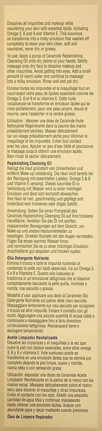 Масло для умывания Elizabeth Arden Ceramide Replenishing 195 мл, фото №3 Масло для умывания Elizabeth Arden Ceramide Replenishing 195 мл, фото №3