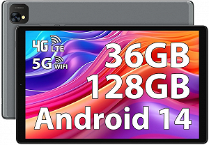 Планшет 10.1" Full HD PIXPEAK L30 12+24/128Gb 4G 2-SIM Android 14 8000 mAh Серый - Фото 1