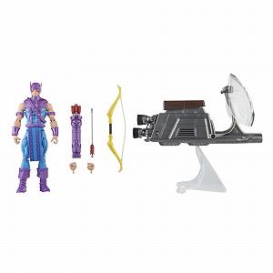 Экшн-фигурка Hasbro Marvel Legends Series Соколиный Глаз с Sky Cycle Avengers 60th Anniversary 15 см - Фото 1