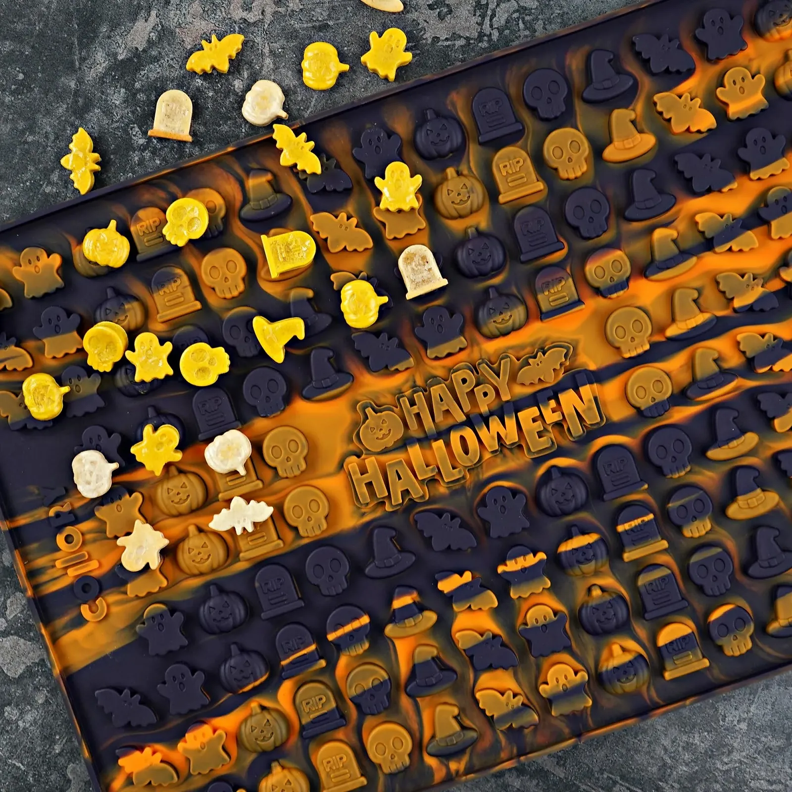 Коврик для выпечки печенья для собак Collory Halloween Мотивы (ок. 2 см) Силиконовый Термостойкий Без BPA, фото №5