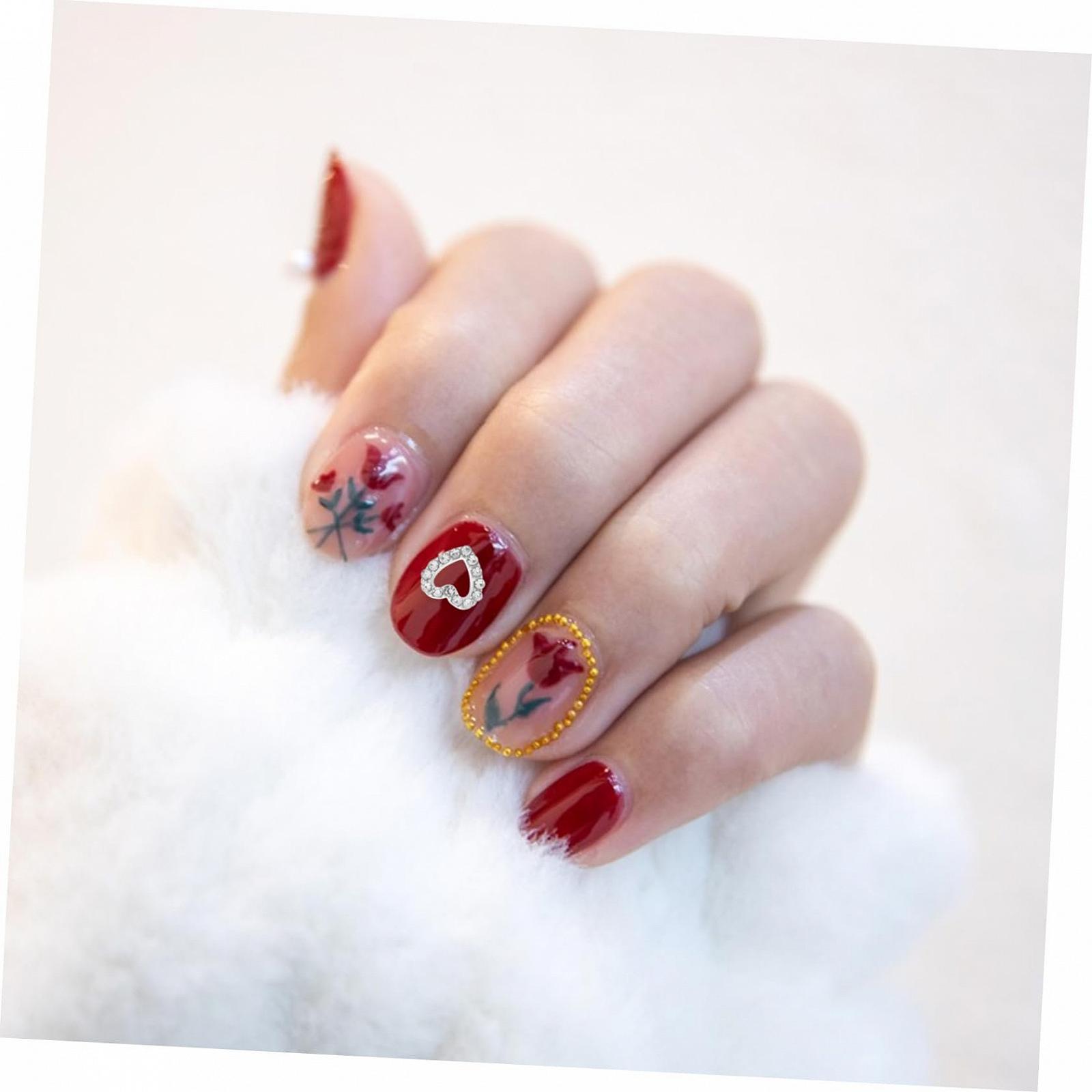 FRCOLOR Прикраса для нігтів Серце, фото №4