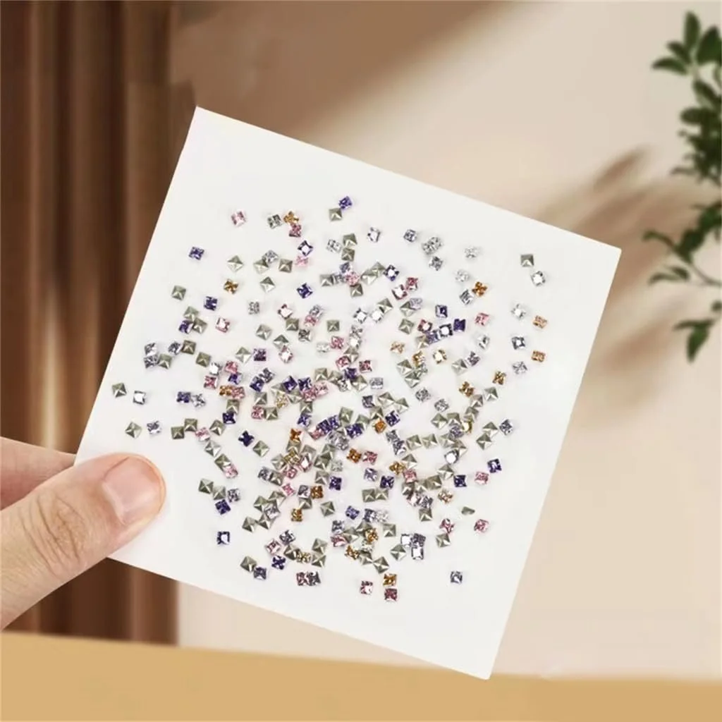 Стразы Нерегулярные Кристалл для дизайна ногтей, 50/500 шт, фото №7