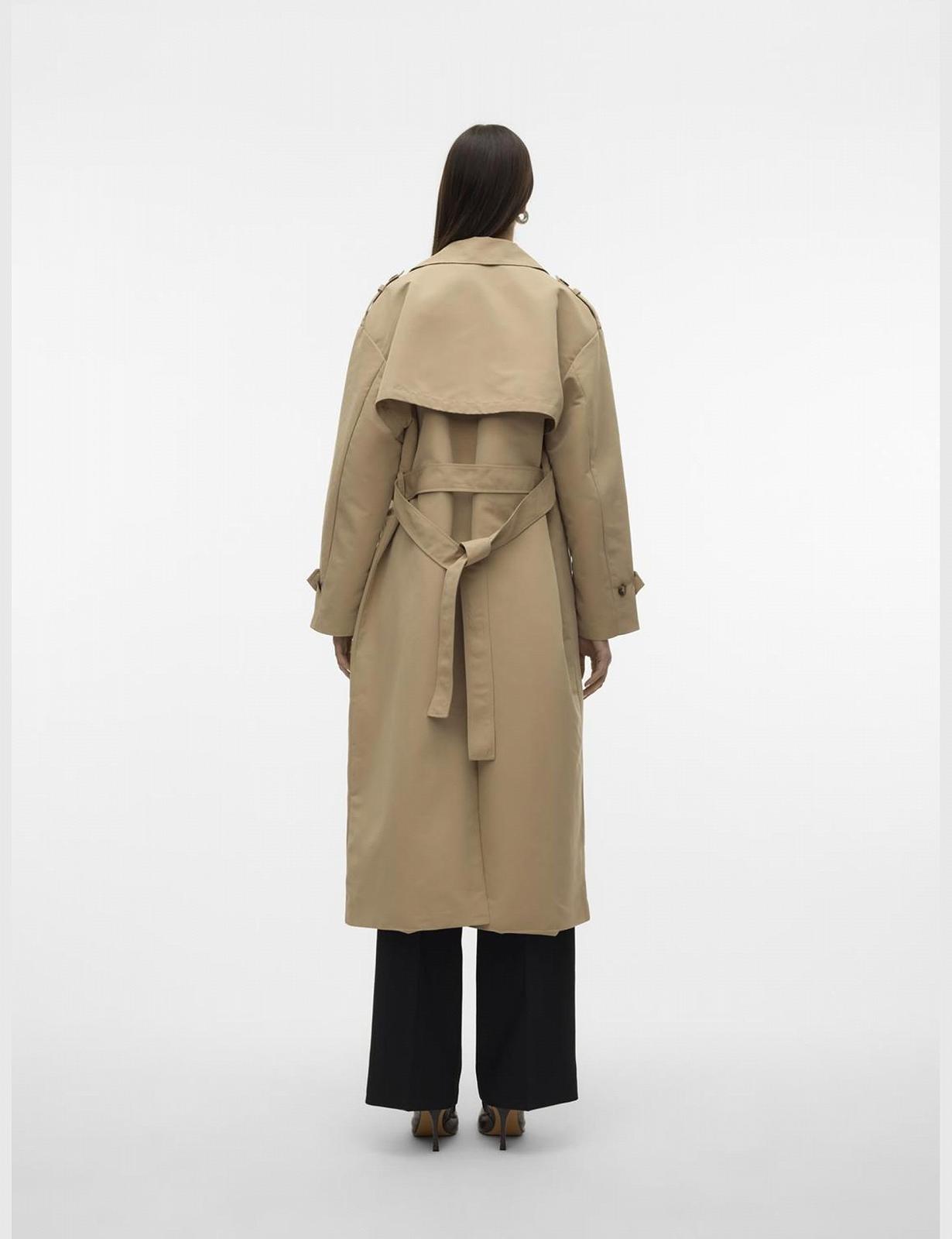 Тренчкот VERO MODA Vmchloe Long Noos, фото №4 Тренчкот VERO MODA Vmchloe Long Noos, фото №4