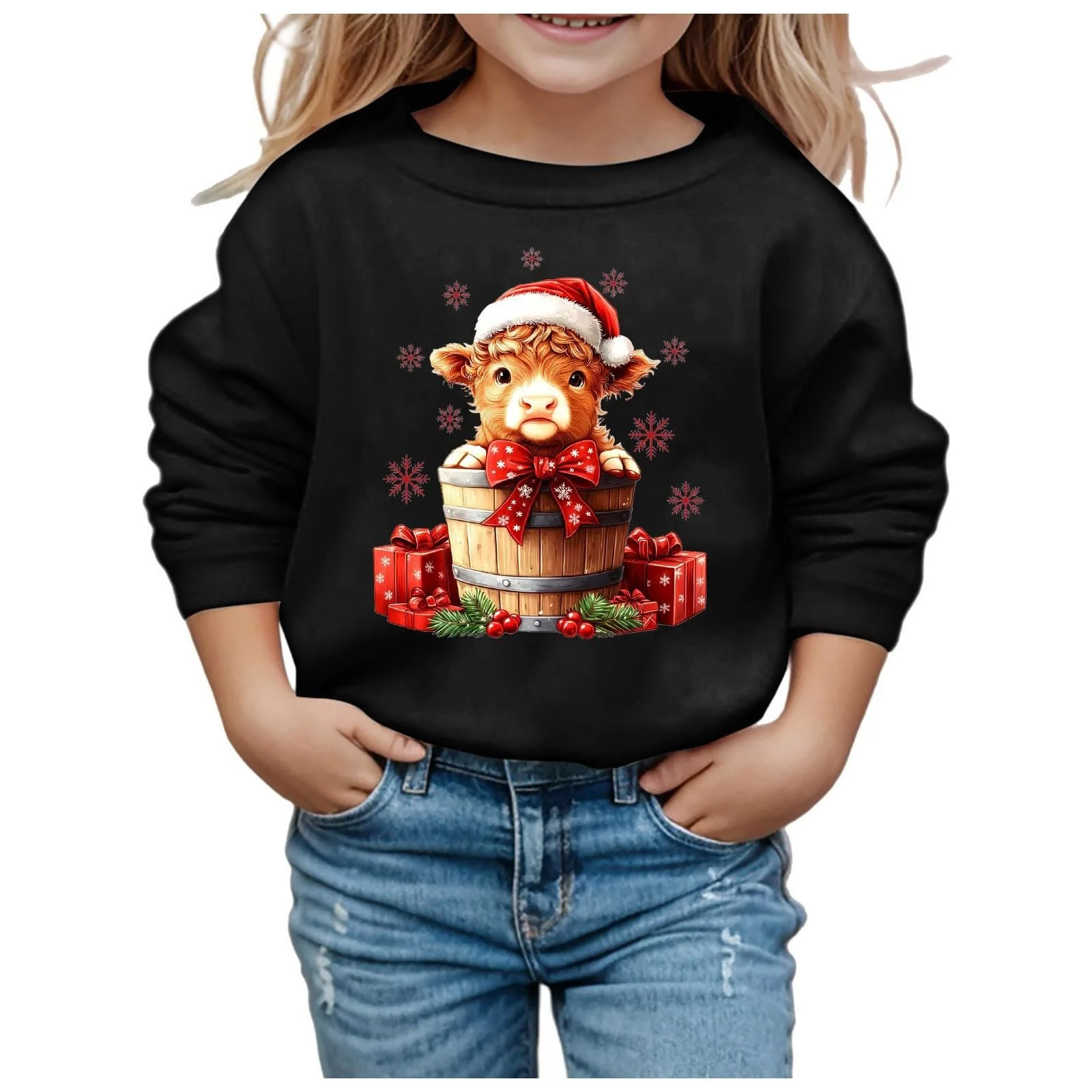 Дівчинка Толстовка з довгими рукавами, фото №1