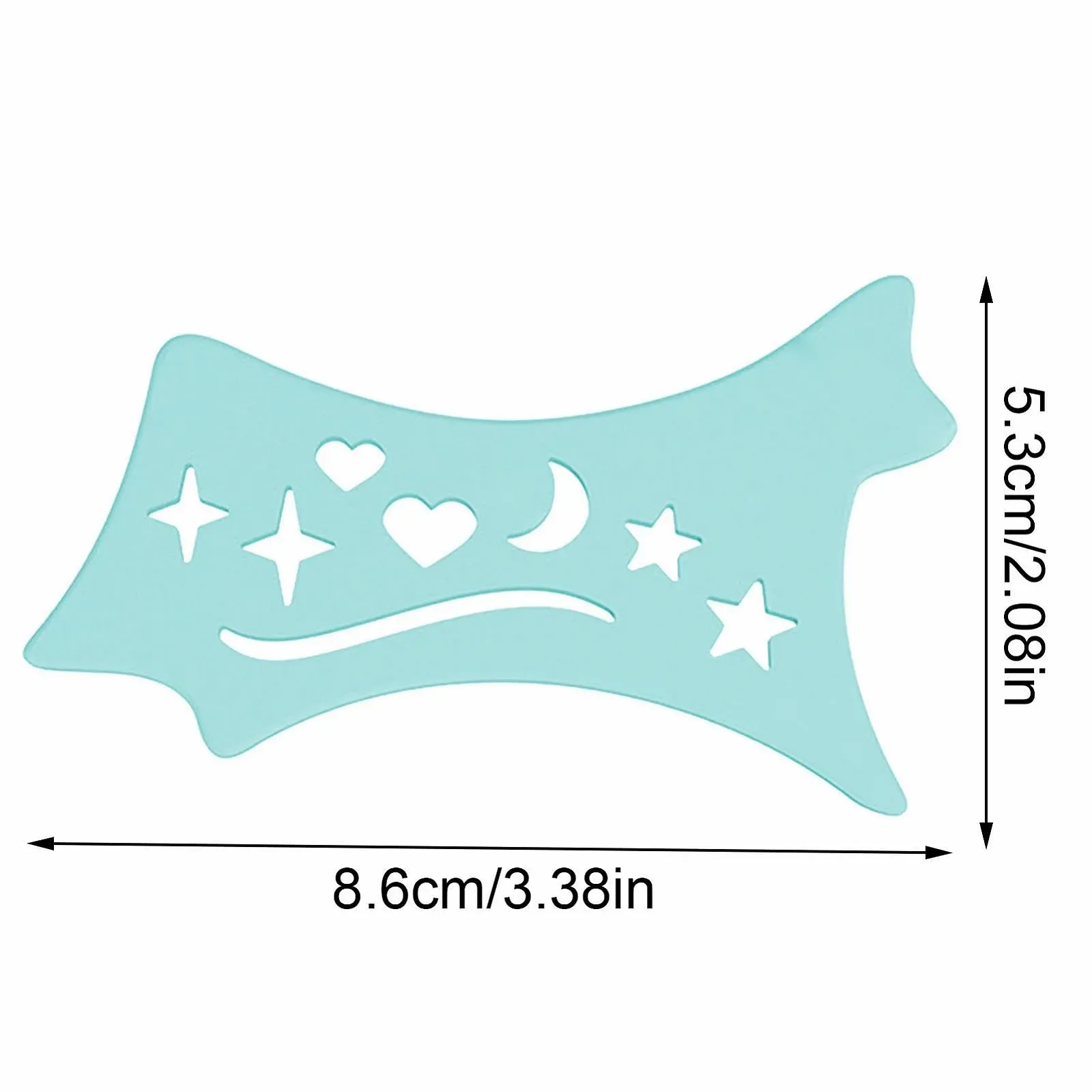 Инструмент для подводки крыльев Zuasdvnk, Трафареты, фото №5