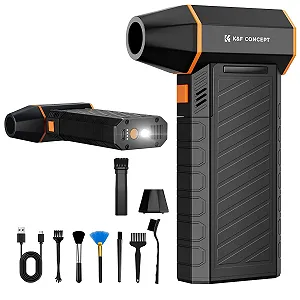 Електрична повітродувка K&F Concept 150,000 RPM з насадками - Фото 1