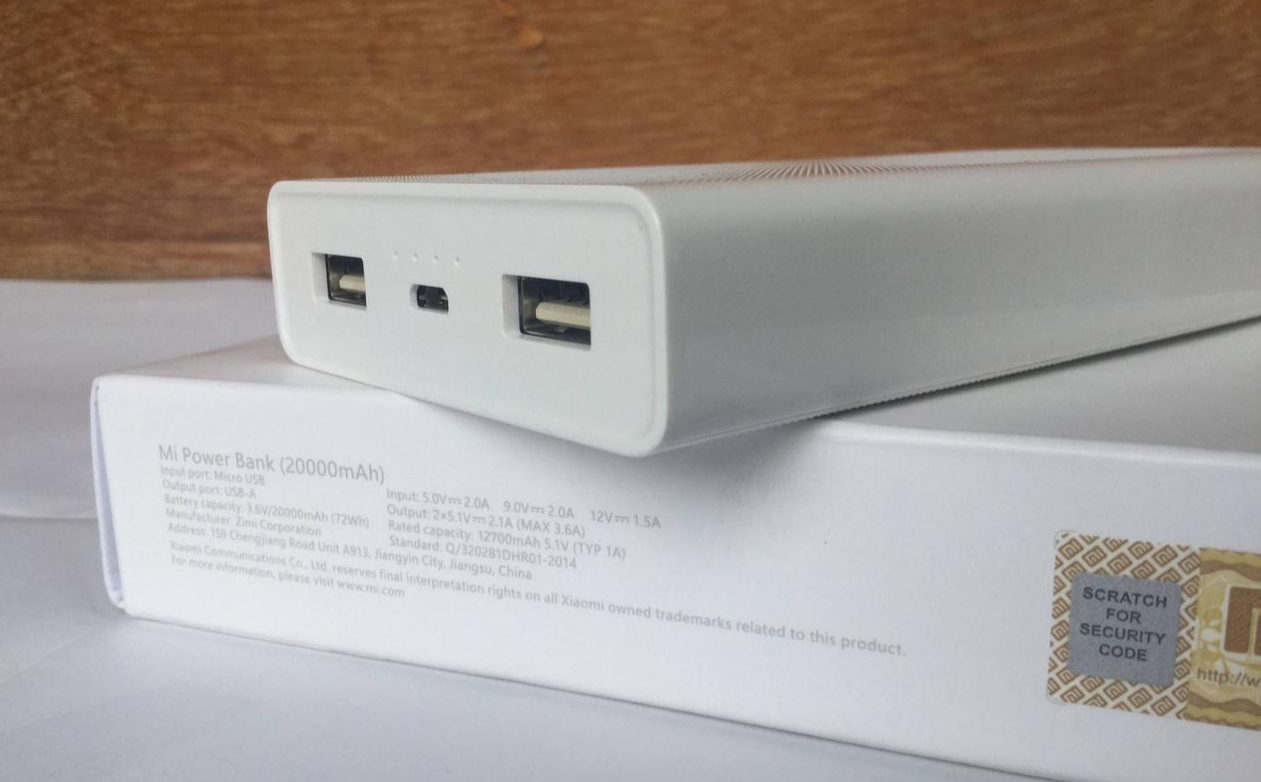 Універсальна батарея Powerbank Xiaomi Mi 20000mA, фото №5