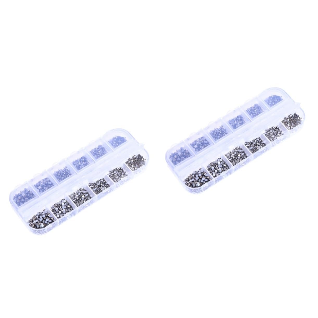 Стразы Плоские Coheali 6720 шт. AB Цвет, фото №1