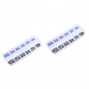 Стразы Плоские Coheali 6720 шт. AB Цвет - Фото 1