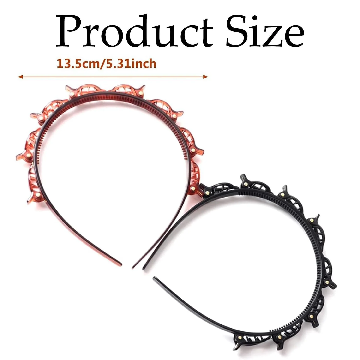 Обруч для волосся Набір з 2 штук, фото №5 Обруч для волосся Набір з 2 штук, фото №5