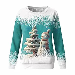 Різдвяний джемпер Surttan Жіноча кофта з різдвяним принтом ельфа ціна на synthetic.ua - Фото 1 Різдвяний джемпер Surttan Жіноча кофта з різдвяним принтом ельфа synthetic.ua - Фото 1