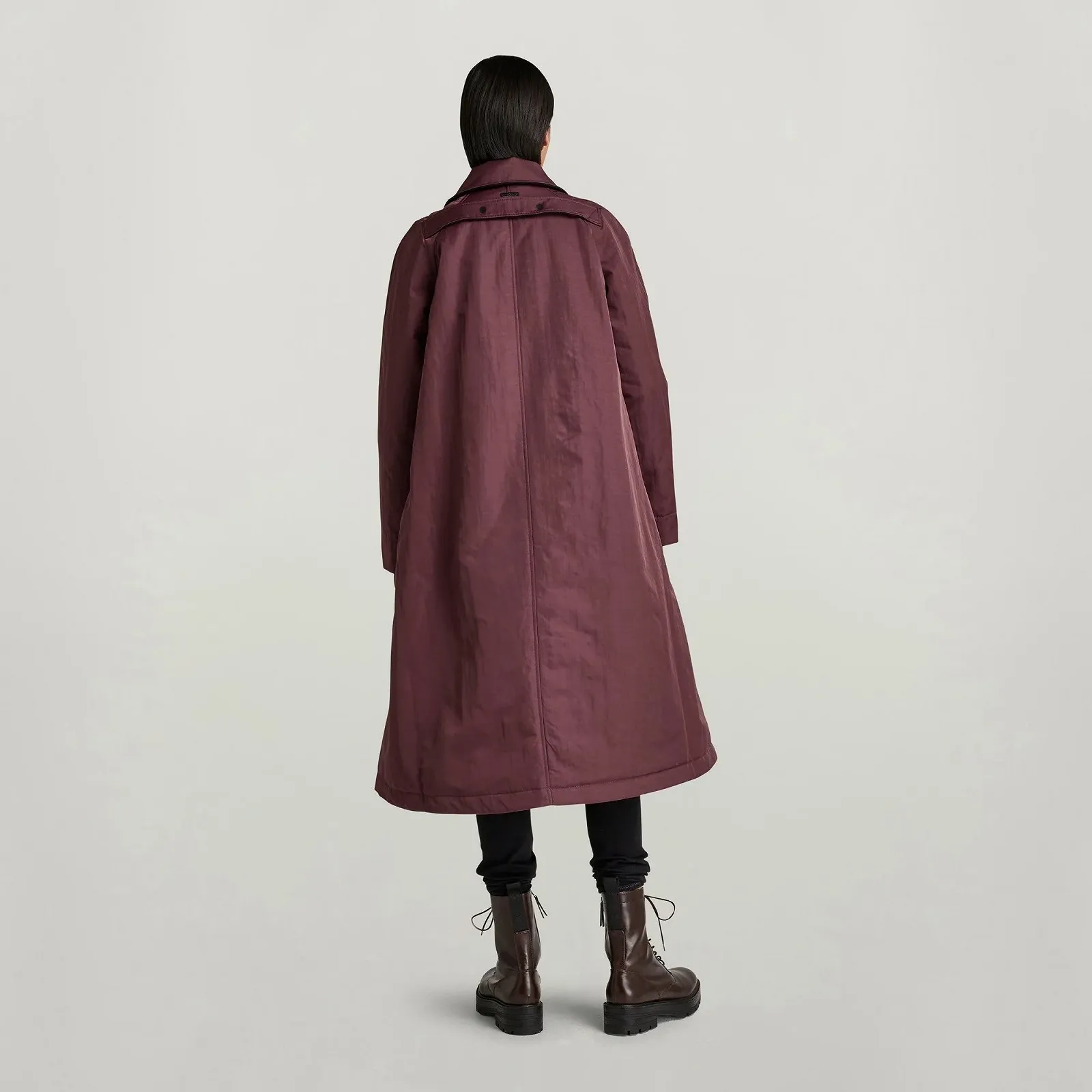 Жіноче пальто G‑Star Pantzer Flair Jacket Vineyard Wine - L, фото №3
