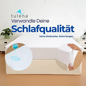 Наматрасник TULENA 140 x 200 см, простыня, 100% водонепроницаемый synthetic.ua - Фото 1