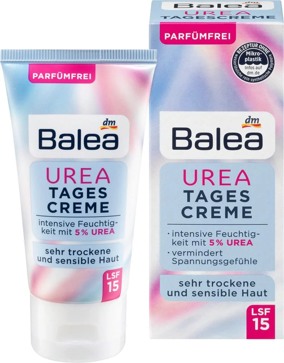 Денний крем Balea Urea з сечовиною 50 мл, фото №2 Денний крем Balea Urea з сечовиною 50 мл, фото №2